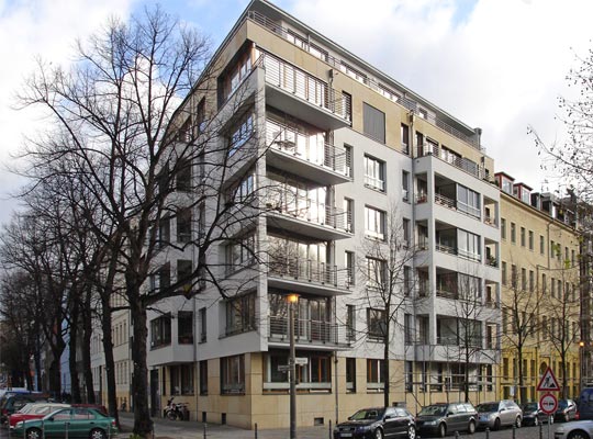 Architektur Berlin Anklamer Straße Ansicht 1